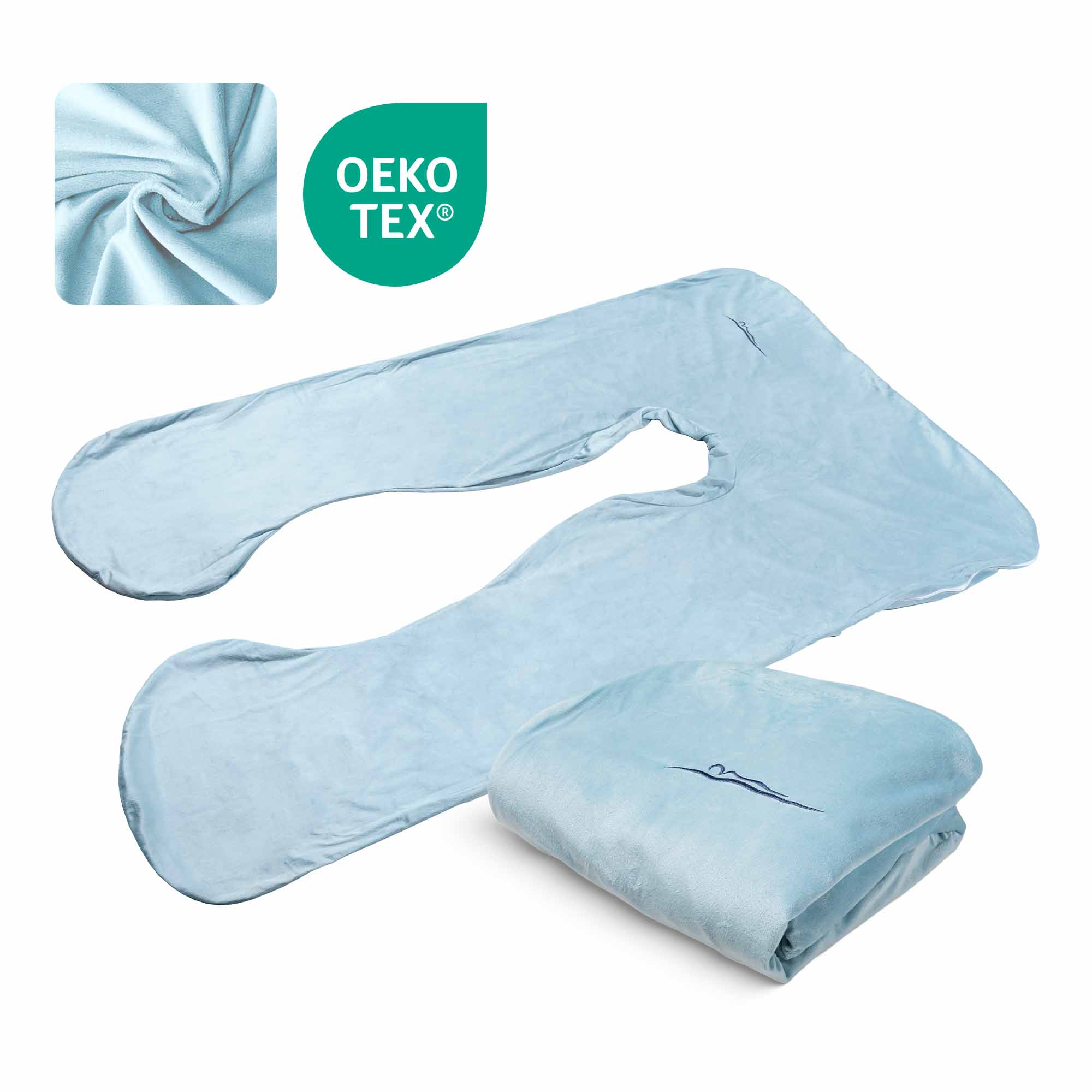 Coperta di ricambio - microplush (blu cielo)
